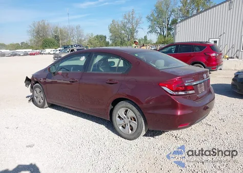2015 Honda Civic Lx z USA, uszkodzony, nr VIN 2HGFB2F53FH500968